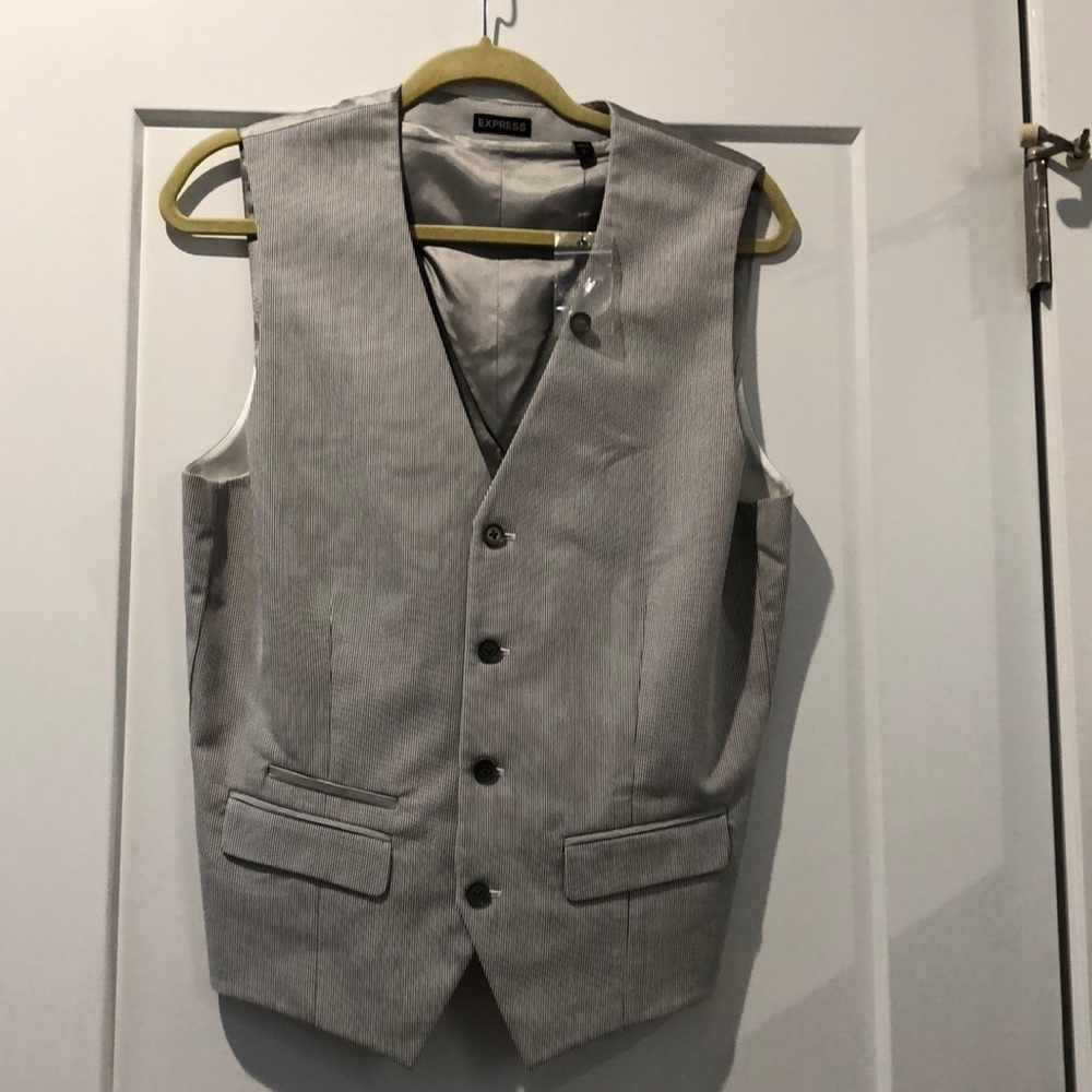 Striped vest